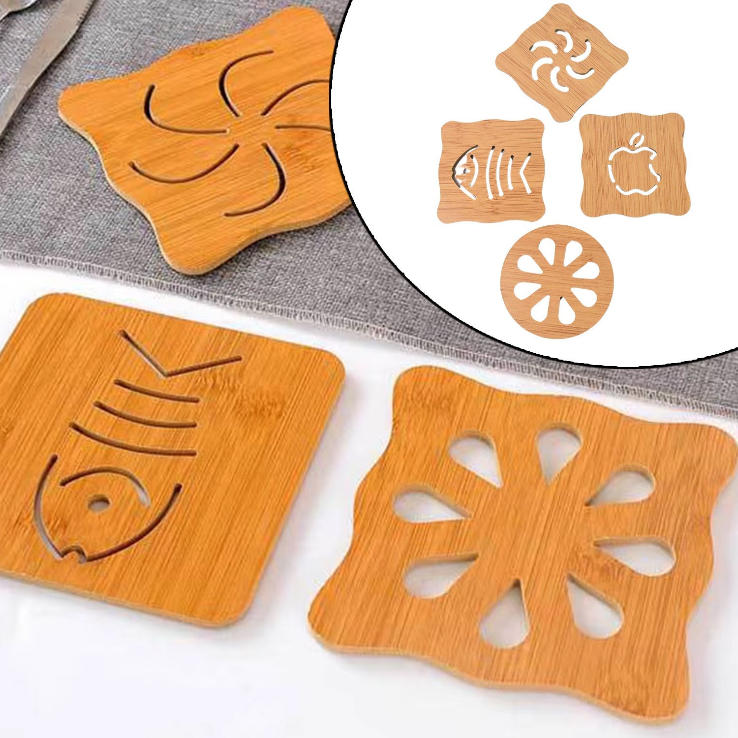 Oak Aura Coasters Oak Aura Coasters